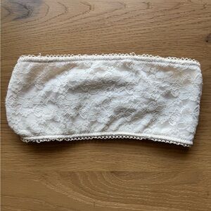 White Lace Bandeau | Small/Medium